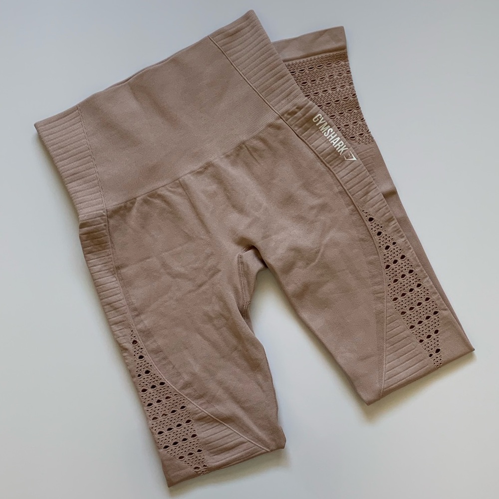 GYMSHARK Energy+Seamless Legging Nude Size Small